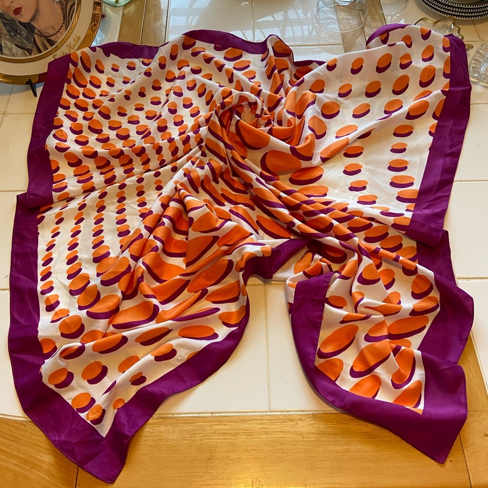 Silk scarf